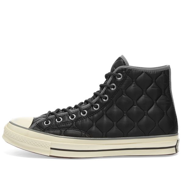 Grey quilted converse Outlet