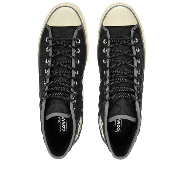 Grey quilted converse Outlet