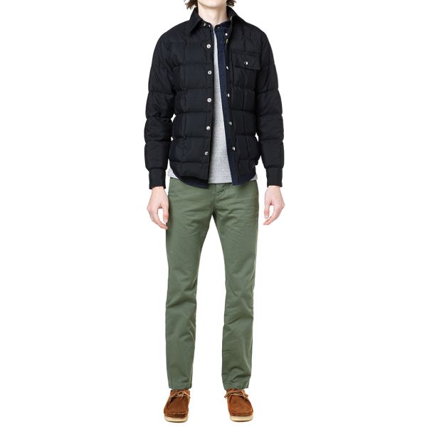Band Of Outsiders Button Down Overdyed Oxford Shirt Navy End