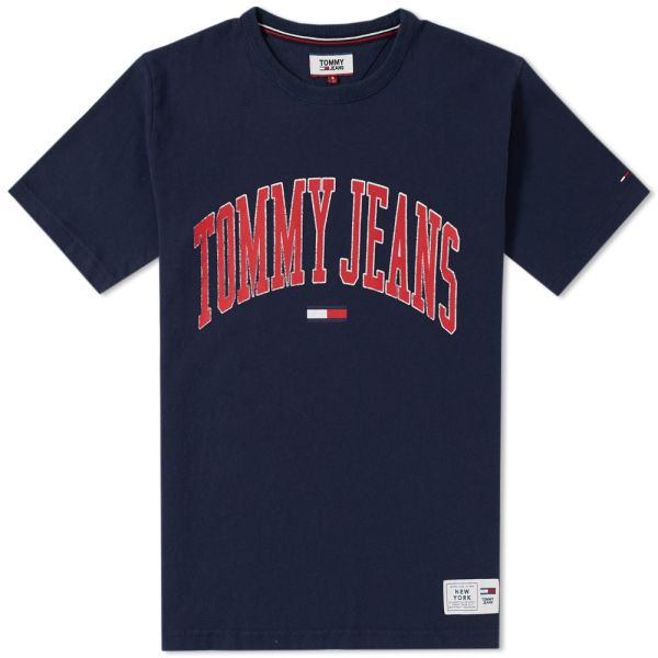 Tommy Jeans Collegiate Tee Navy Blazer 