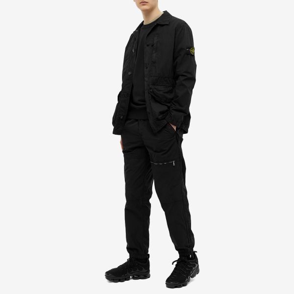 stone island garment dyed crew sweat