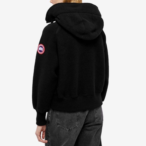 Canada Goose Chilliwack Fleece Bomber Jacket Black | END. (Europe)