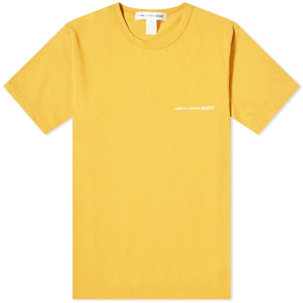 comme des garcons shirt yellow