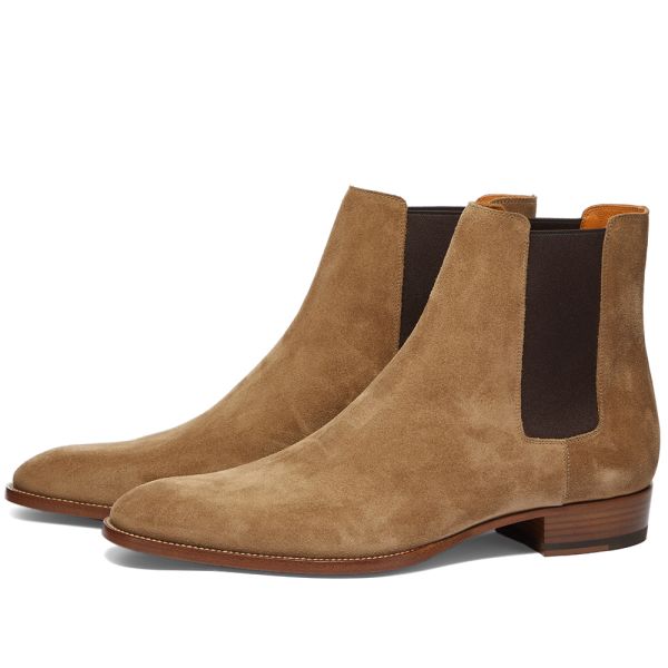 Wyatt chelsea boot in suede clearance