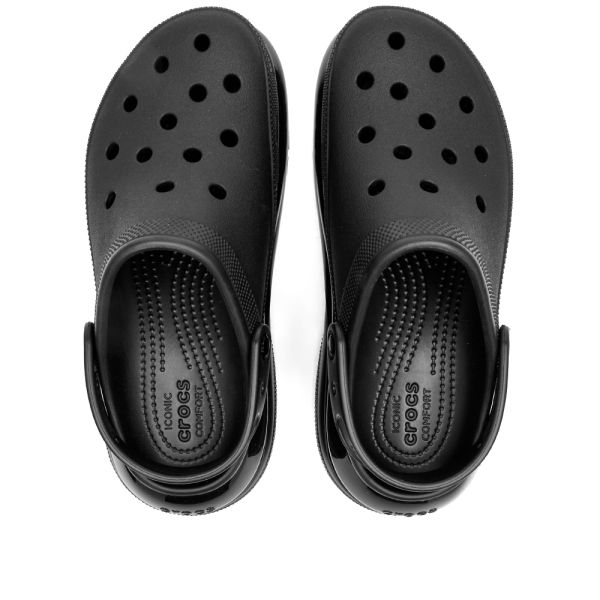 Crocs Classic Mega Crush Clog Black | END. (SG)