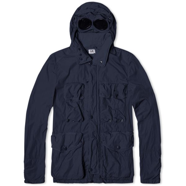 cp company nylon goggle jacket