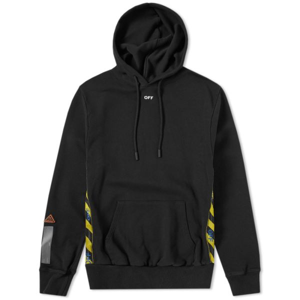 off white industrial tape hoodie