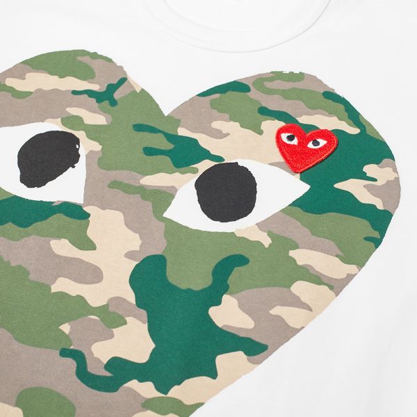cdg play camo