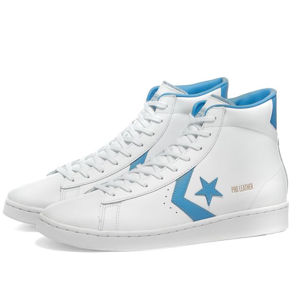 Converse pro leather mid blue clearance