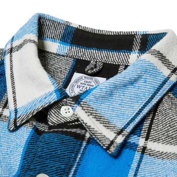 WTAPS Union 02 Shirt Blue | END. (RU)