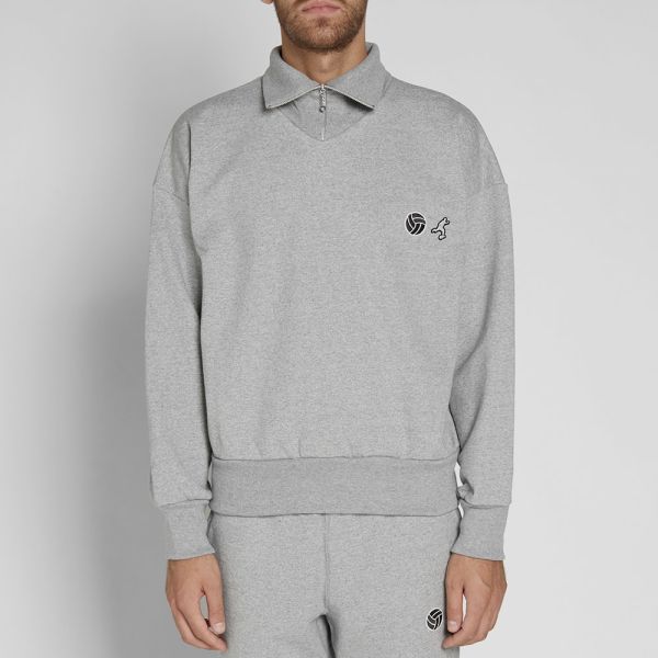 gosha quarter zip