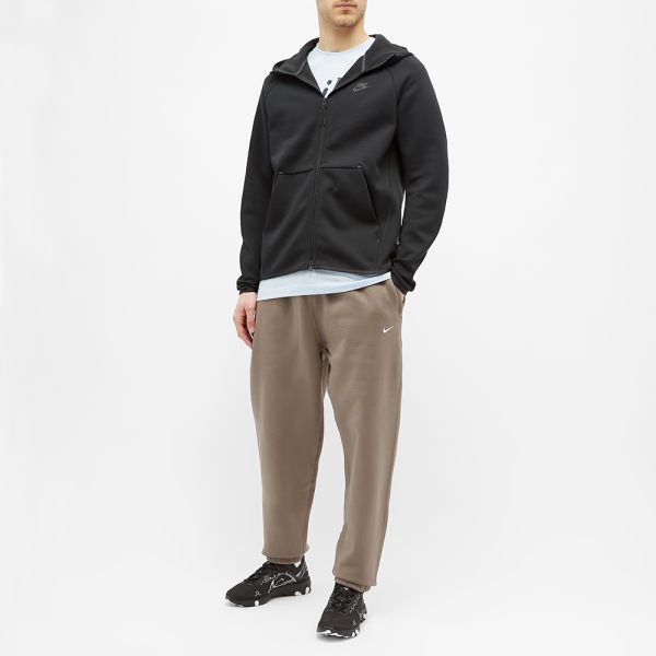 Nike nrg premium essential fleece pant olive grey clearance