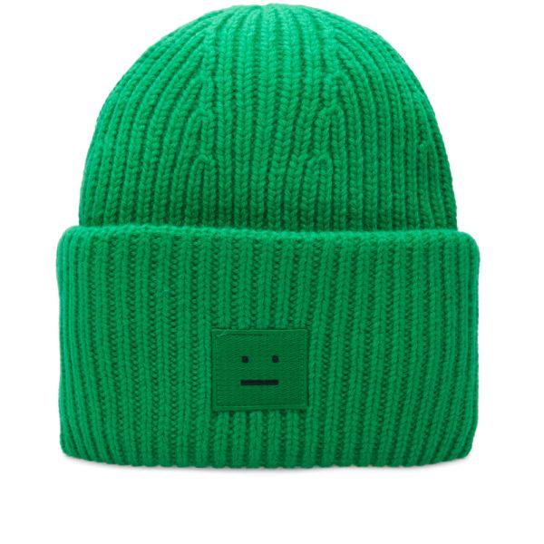 Green wool beanie hat Sale