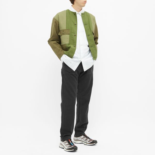 Orslow Slim Fit Fatigue Pants Black Stone End Inspired by the fit and style of military pants of the past, the fatigue pant from carhartt merges a vintage. orslow slim fit fatigue pants