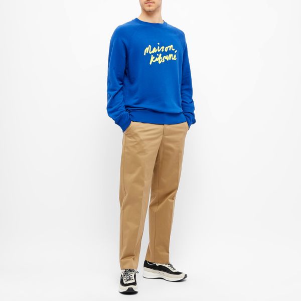 Maison Kitsuné Handwriting Crew Sweat Maison Kitsuné Handwriting Crew Sweat