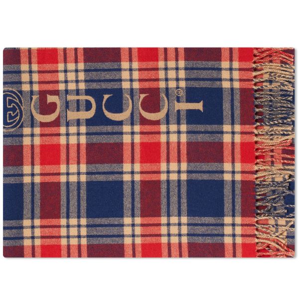 Gucci tartan scarf Clearance