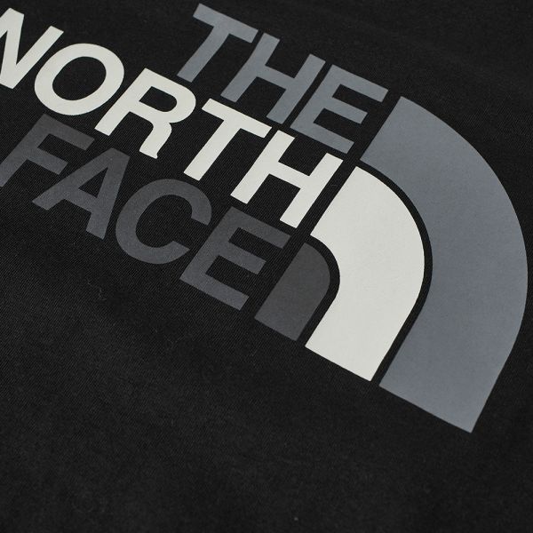 The North Face Long Sleeve Easy Tee Black & Zinc Grey END. (US)