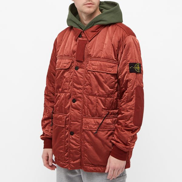 stone island nylon metal hooded jacket