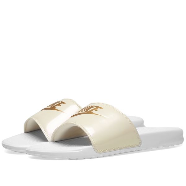 nike benassi jdi gold
