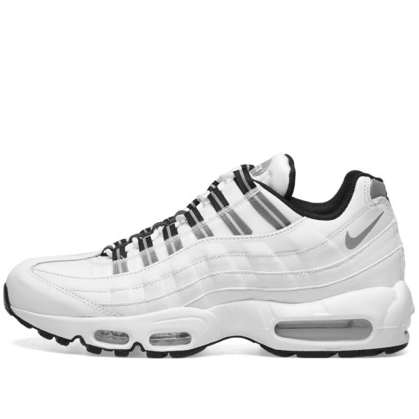 air max 95 white and silver