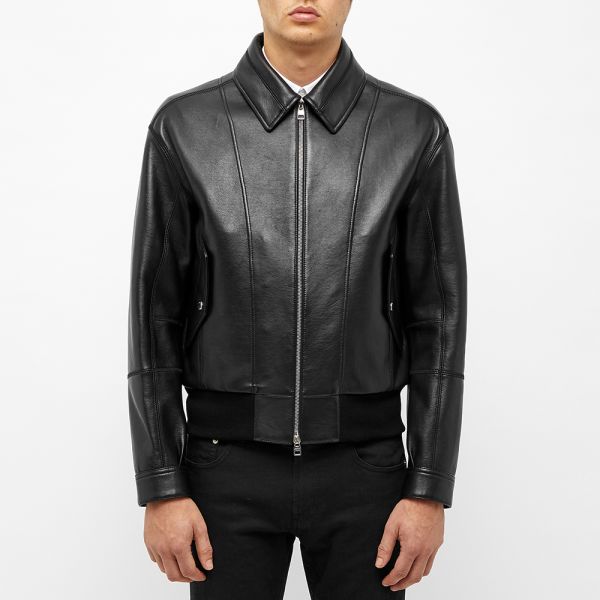 Sb-roscoffShops | Alexander McQueen Leather Bomber Jacket