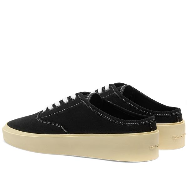 Black backless sneakers clearance