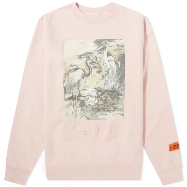 Heron preston pink sweatshirt Clearance