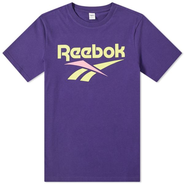 reebok classic t shirts mens purple