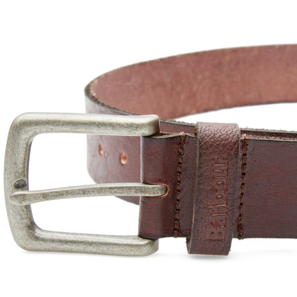 Barbour grain leather belt Clearance