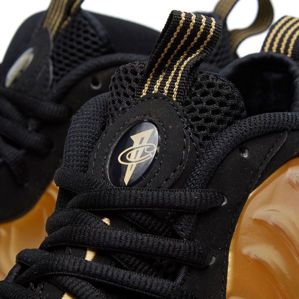nike air foamposite metallic gold