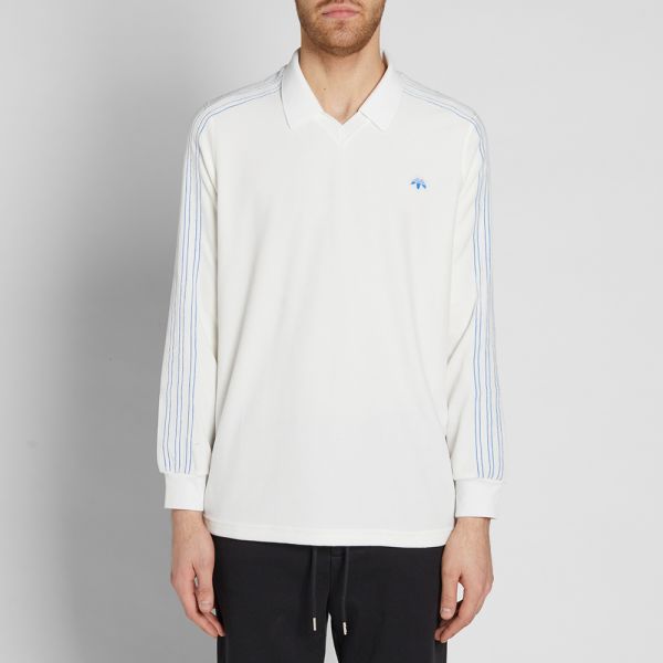 BR9239 Men/'s Brand New Adidas /& Alexander Wang Velour Wear Fashion Long Sleeve
