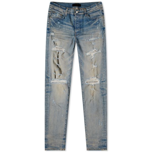 Amiri blue thrasher jeans Clearance