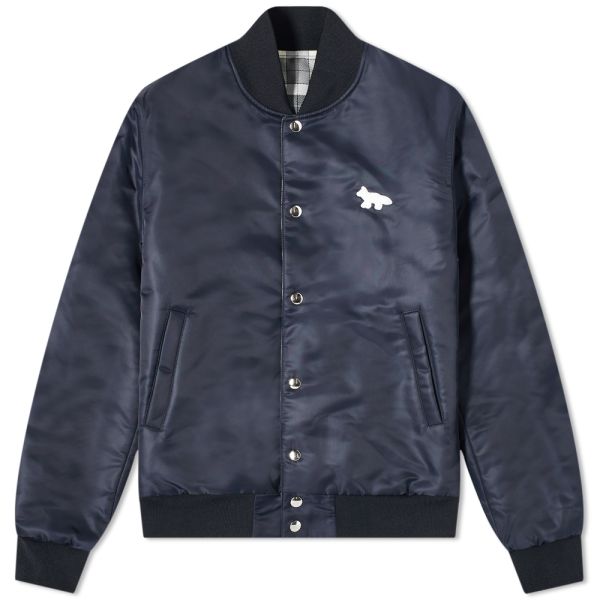 Fox Reversible Bomber Dark Navy 