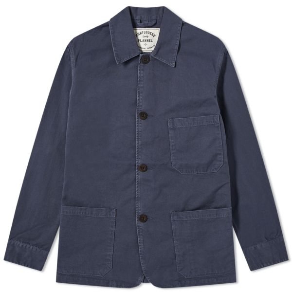 Portuguese flannel chore jacket clearance