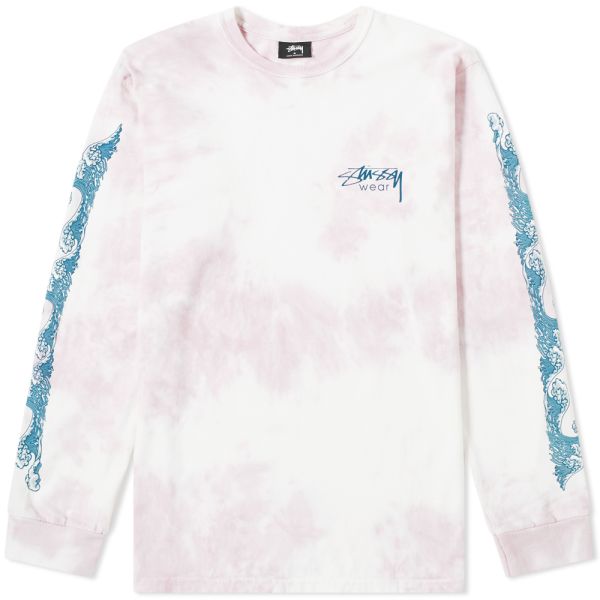 Stussy long sleeve tie dye clearance