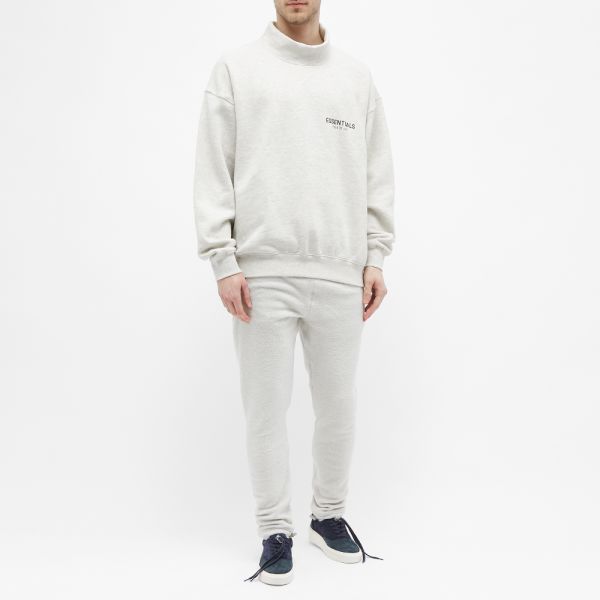 fear of god essentials mock neck sweat