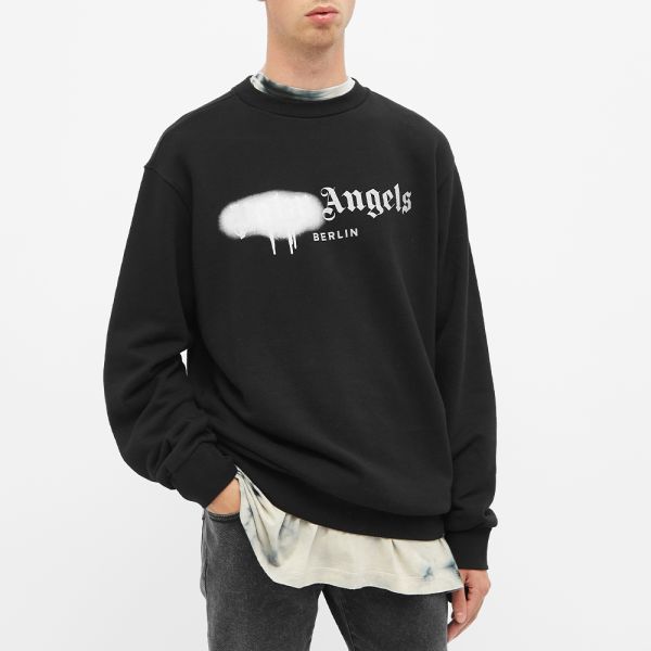 Palm angels spray paint jumper Clearance