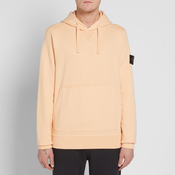 stone island salmon hoodie
