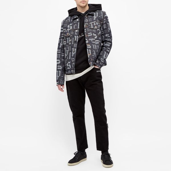 palm angels monogram jacket