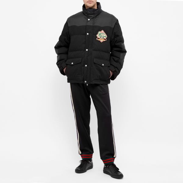 gucci logo jacket