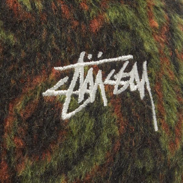 Stussy Psychedelic Deep Bucket Hat Green End Tw