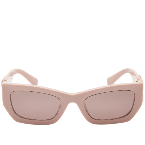 Miu Miu Eyewear 09WS Sunglasses Pink & Purple Brown | END. (KR)