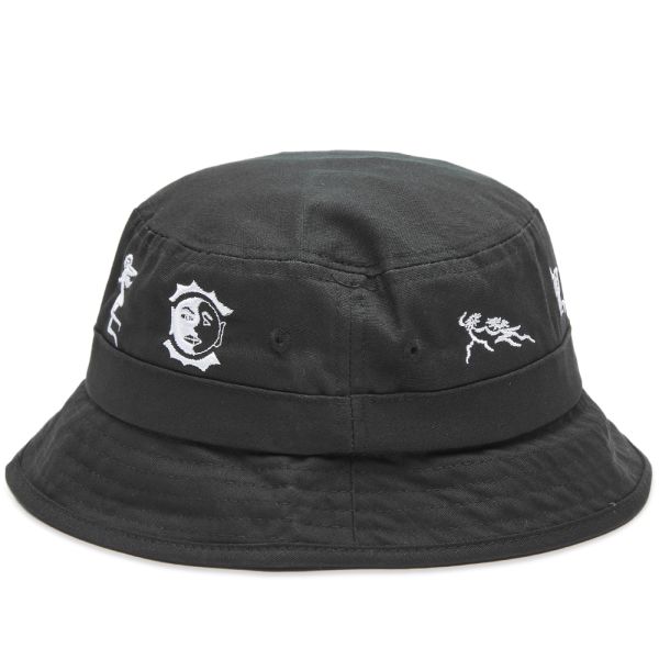 Jungles Jungles Passwords Bucket Hat Black END. (JP)