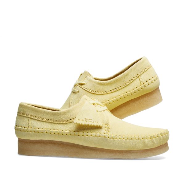 yellow weaver clarks