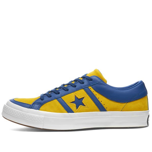 converse one star ox yellow suede