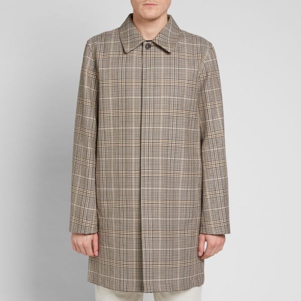 long button up coat