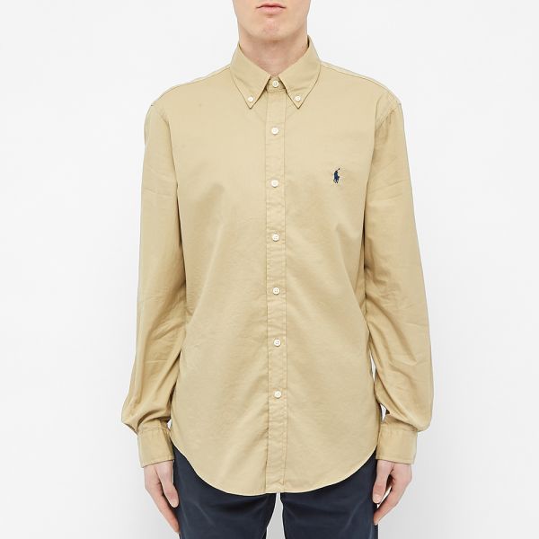 Ralph lauren surrey tan shirt clearance