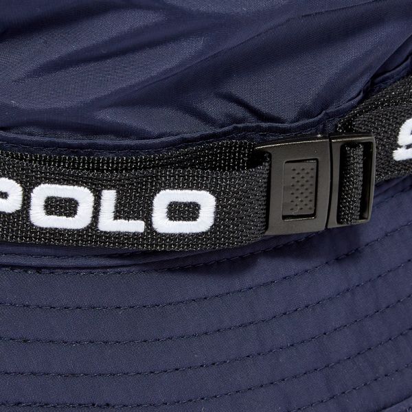 navy blue polo bucket hat