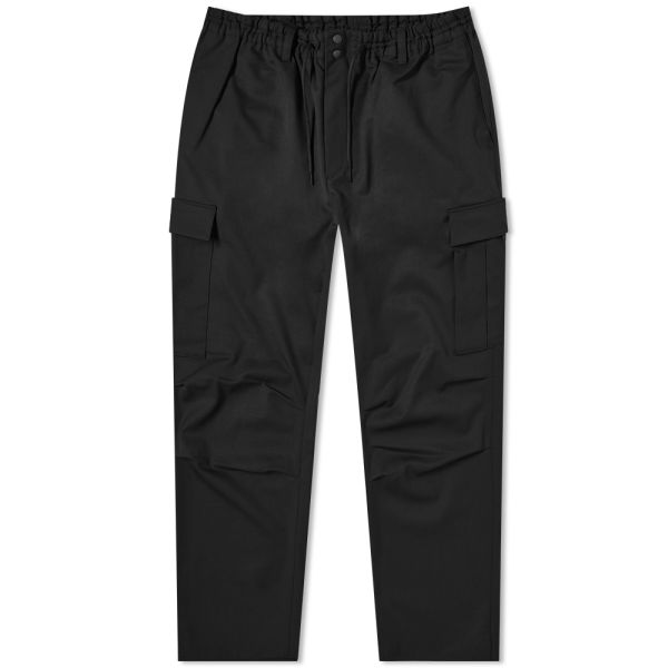 Black stretch cargo pants Clearance