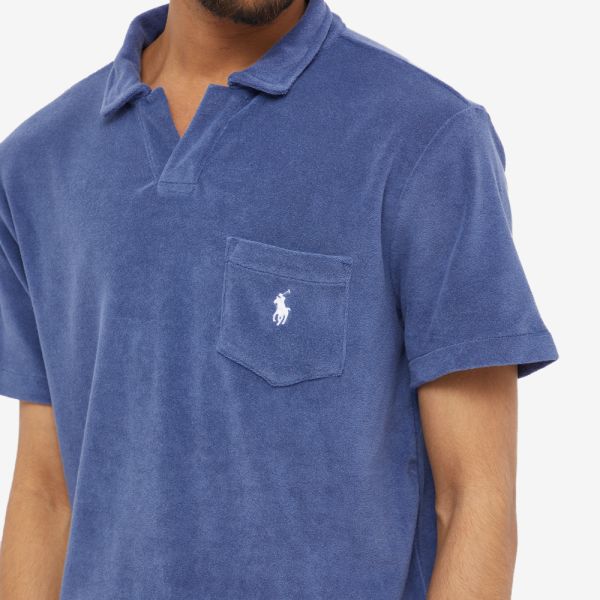 Ralph lauren towelling polo shirt Clearance